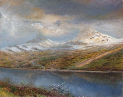 Landscape in the Tatra Mountains by Laszlo Mednyanszky